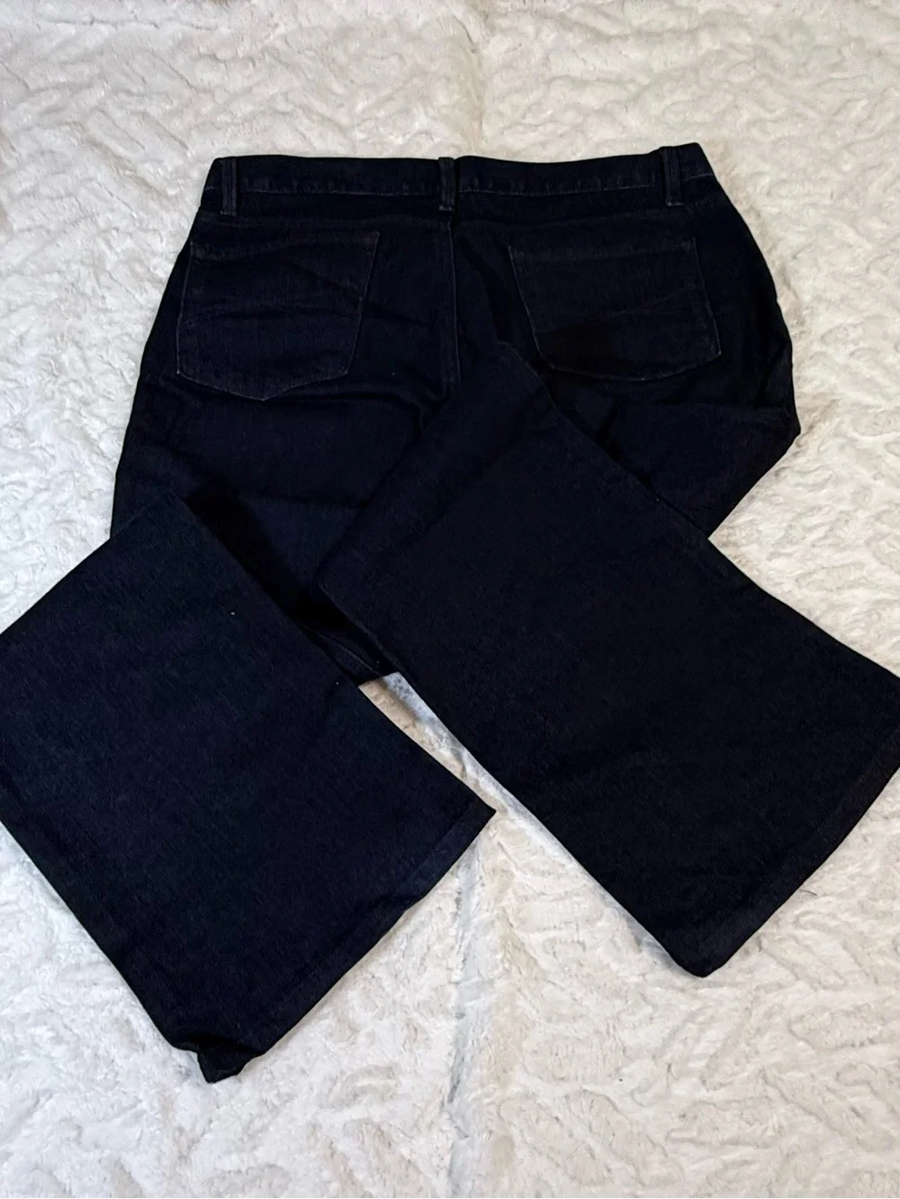 LOFT Dark Wash Denim Women's Boot Cut Jeans - Size 12 - NWOT - Picture 12 of 14
